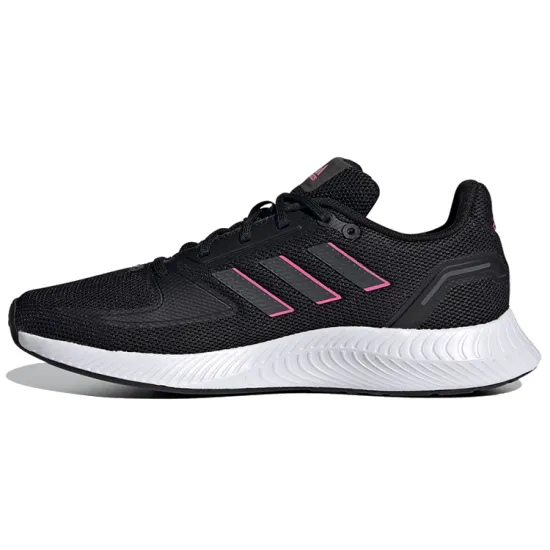 Adidas Neo Runfalcon 2.0 Black Screaming Pink Women's