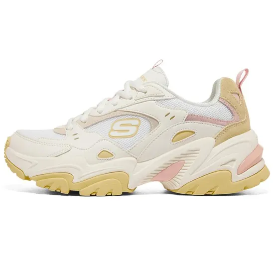 Skechers Stamina V2 'White Yellow' Women's