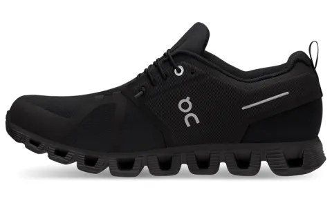 On Running Cloud 5 Waterproof All Black