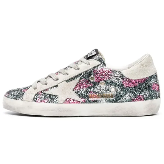 Golden Goose Super-Star Skateboard Shoes Women's Low-Top Multicolor