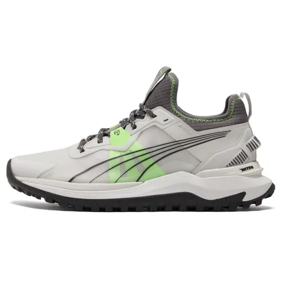 PUMA Voyage Nitro Running Shoes Men Low-top Grey/Green