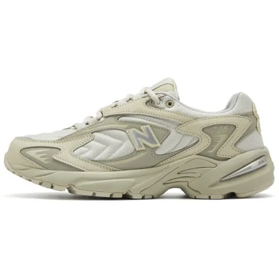 New Balance NB 725 Series Running Shoes Unisex Low-top Rice Silver Gray