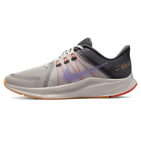 Nike Quest 4 Running Shoes Men Low-top Grey/Black/Purple