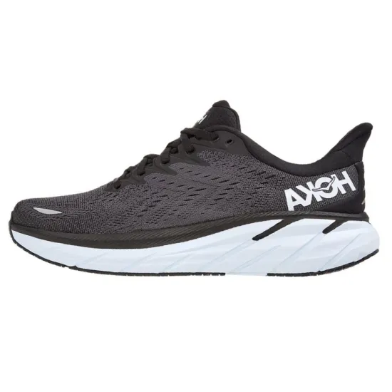 HOKA ONE ONE Clifton 8 Black White