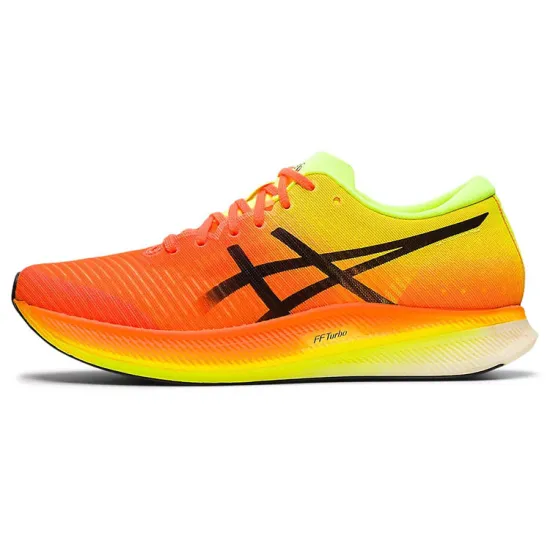 Asics Metaspeed Edge Running Shoes Unisex Low-top Yellow/black