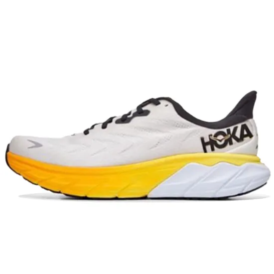 HOKA ONE ONE Arahi 6 Nimbus Cloud Blanc De Blanc