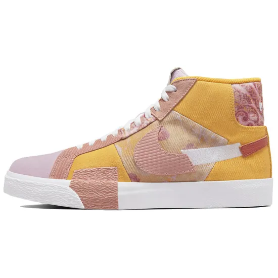 Nike SB Zoom Blazer Mid Premium Floral Paisley Sanded Gold