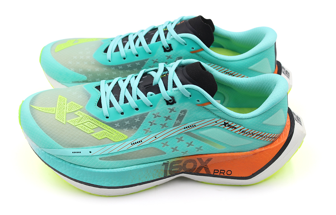 XTEP 160X 2.0 Pro Racing Textile, TPU Cushioning Slip Resistant Abrasion Resistant Breathable Lightweight Rebound