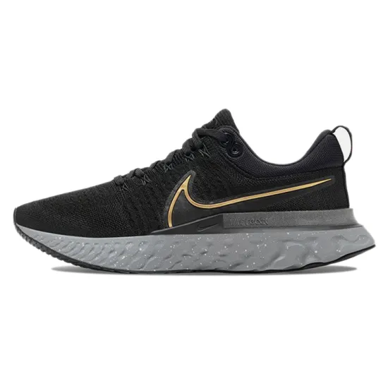 Nike React Infinity Run Flyknit 2 Black Gold