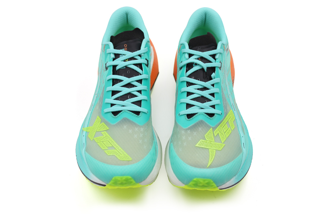 XTEP 160X 2.0 Pro Racing Textile, TPU Cushioning Slip Resistant Abrasion Resistant Breathable Lightweight Rebound
