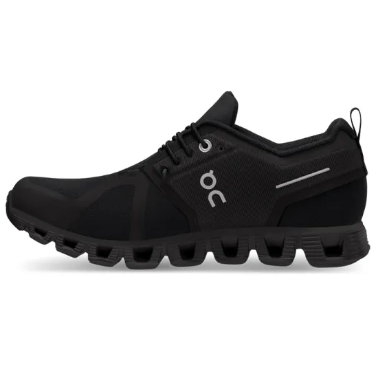 On Running Cloud 5 Waterproof All Black Women's