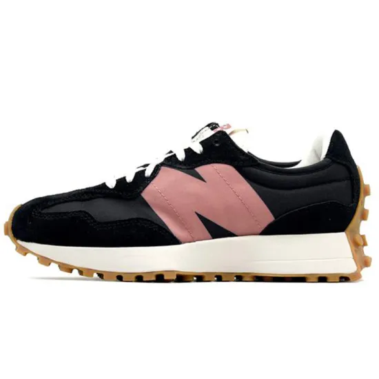 New Balance 327 Black Pink Gum Women's