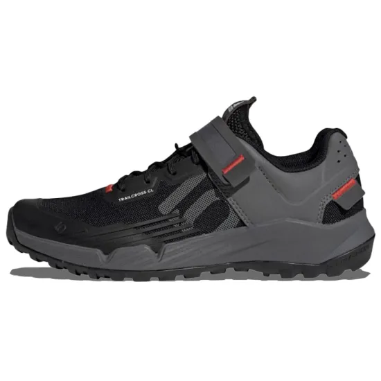 Adidas Five Ten Trailcross Clip In Black Grey Red Women's