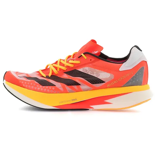 Adidas Adizero Adios Pro 2 Running Shoes Unisex Low-top Coral Orange