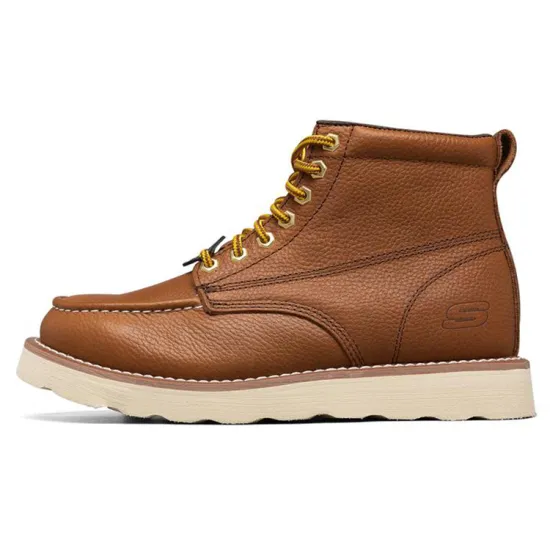 Skechers Ankle Boots Men Red/Brown