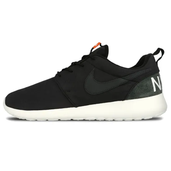 Nike Roshe One Running Shoes Men Low-top Black/white
