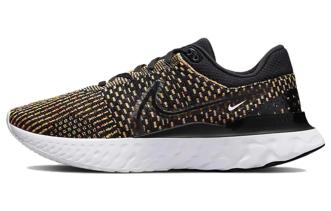 Nike React Infinity Run Flyknit 3 Black Blue Glow Pink Prime