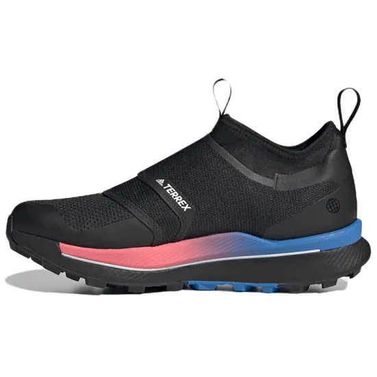 adidas Terrex Agravic Pro Outdoor Performance Shoes Men Mid-top Black/Blue/Red