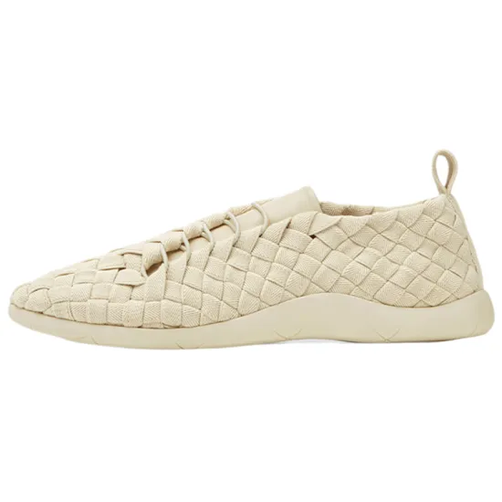 Bottega Veneta Plat Low Top Casual Shoes Men's Sea Salt Color