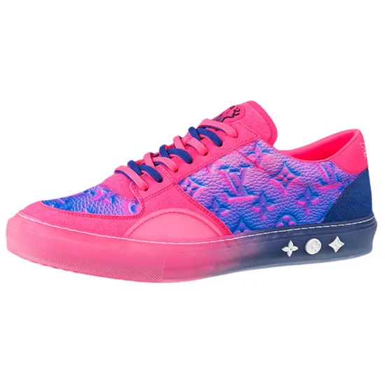 LOUIS VUITTON Ollie Richelieu Pink