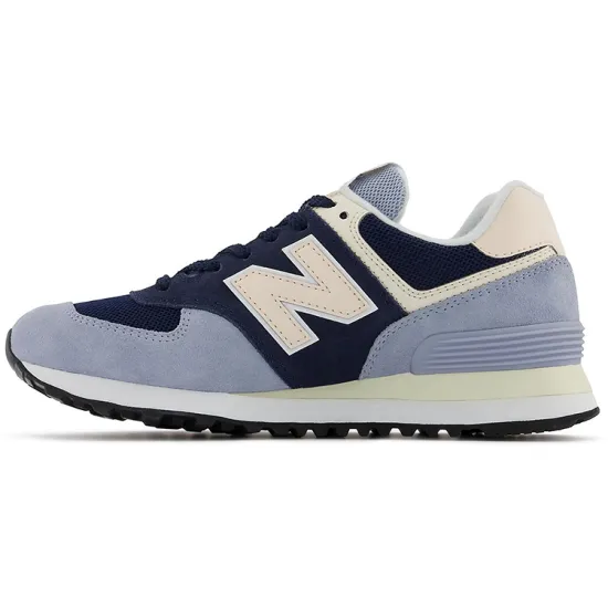 New Balance 574v2 Light Blue Navy Women's