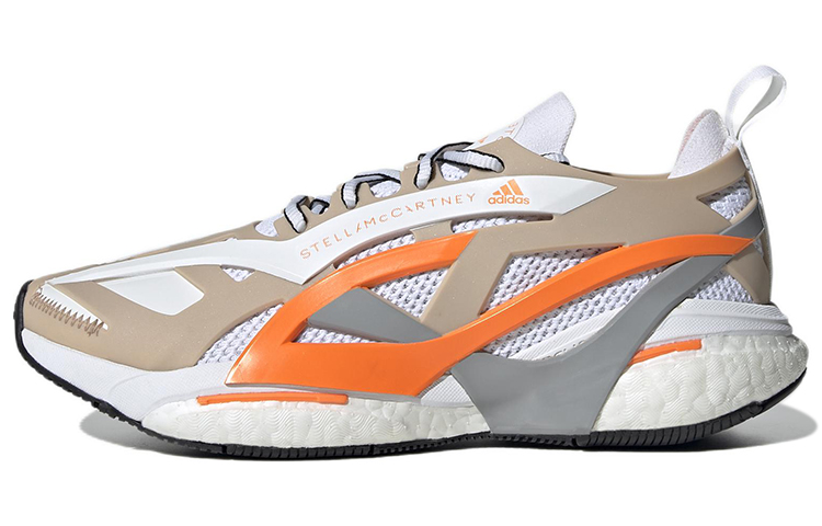 Stella McCartney x adidas Stella McCartney Comfort Sports Sports Shock Absorption нескользящие Износостойкие и легкие тренировочные кроссовки с низким уровнем женский белый апельсин