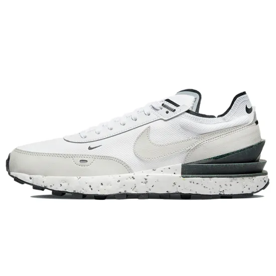 Nike Waffle One Crater White Grey Black