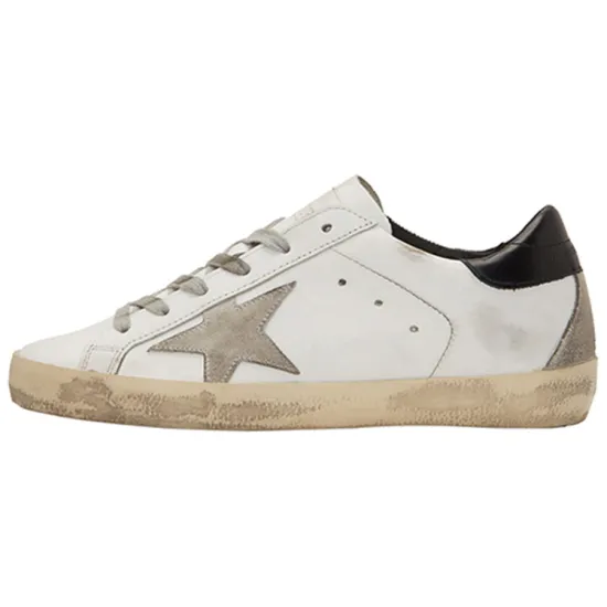 Golden Goose Super-Star Skateboard Shoes Men Low-top White/Black