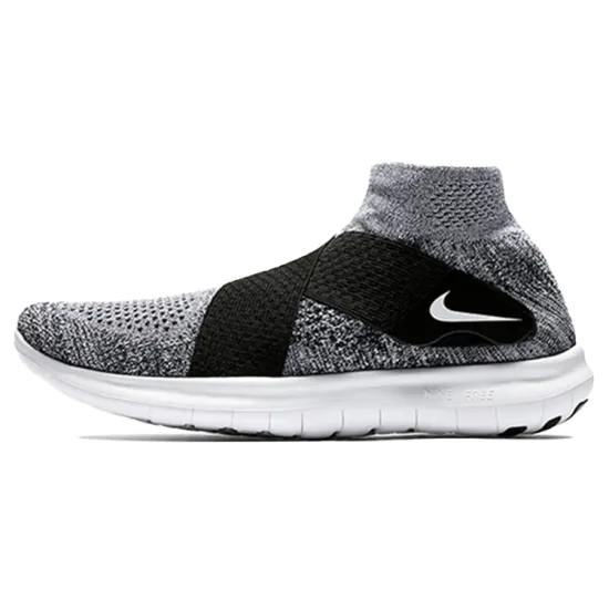Nike Free RN Motion Flyknit 2017 Black White