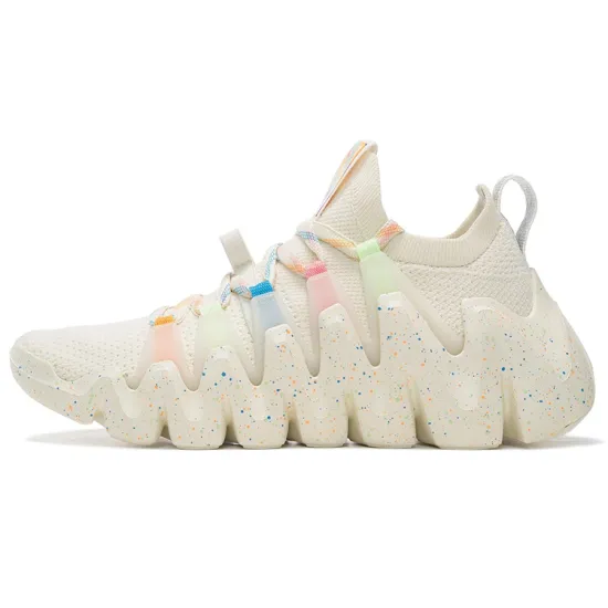 LiNing Phantom Stinger Casual Shoes Women's Low-Top Light Antique Yellow