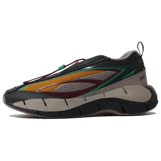 Reebok Zig 3D Storm Running Shoes Men Low-top Graphite Black/brown