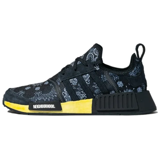 Adidas Originals Nmd R1 Neighborhood Paisley Night Navy