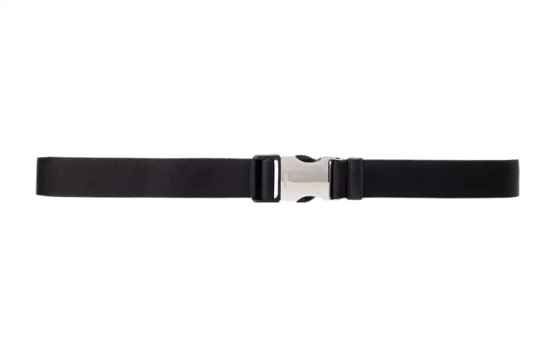 PRADA Nylon Belts Men's Black 3cm