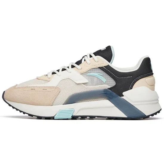 ANTA Life Collection Casual Shoes Men Low-Top Gray/Beige