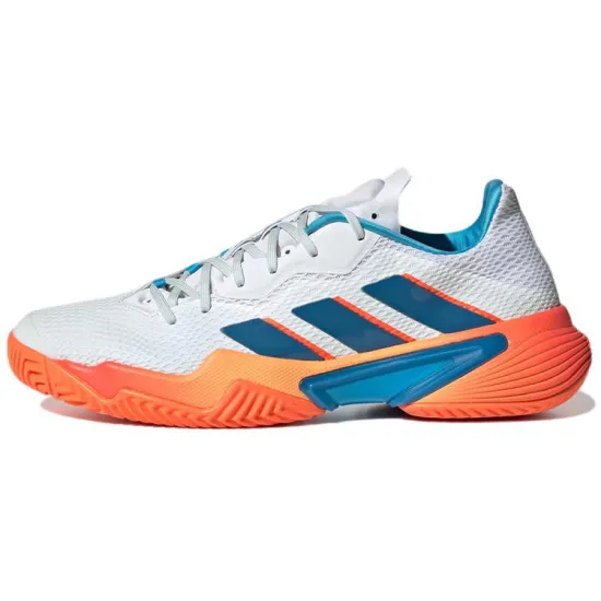 Adidas Barricade Tennis Shoes Men Low-top White/Blue/Orange