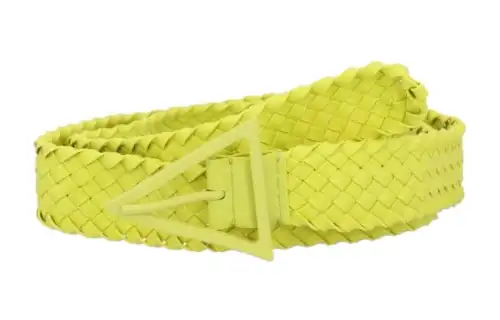 Bottega Veneta Intreccio Buckled Belt