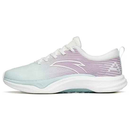 ANTA Four Generations Of Hydrogen Running Running Shoes Women's Low-Top Ice Pink Blue/Bright Purple/Ivory White