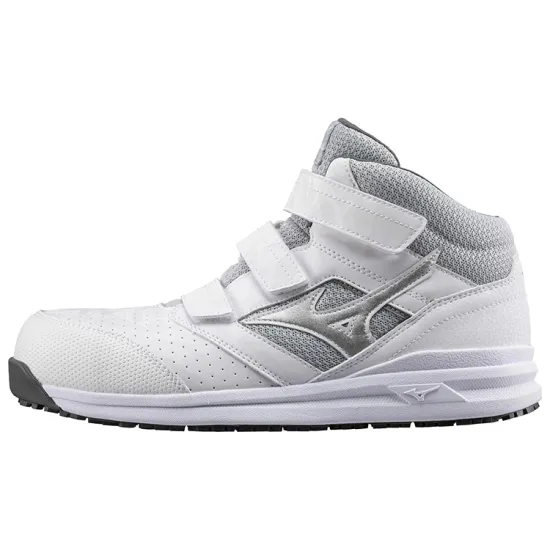 Mizuno Almighty Casual Shoes Unisex High-Top White/Gray