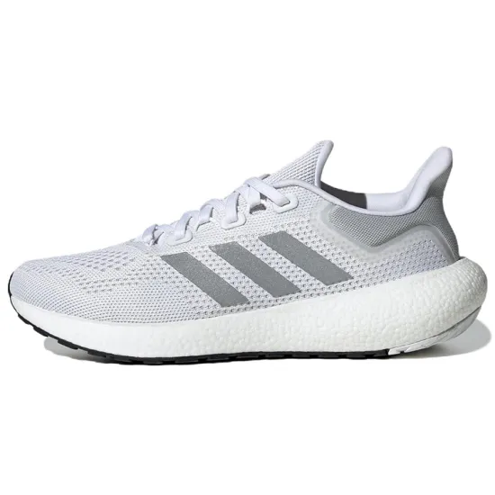 Adidas PureBoost Jet 'White Silver Metallic' Women's