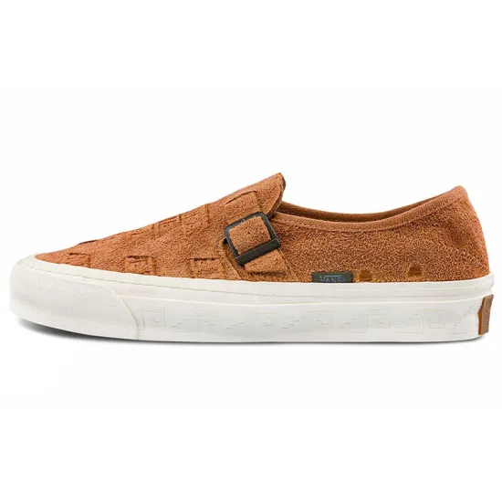 Vans Style 47 Skateboarding Shoes Unisex Low-top Brown