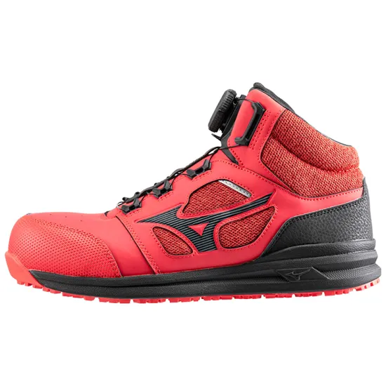 Mizuno Almighty Casual Shoes Men High-Top Red