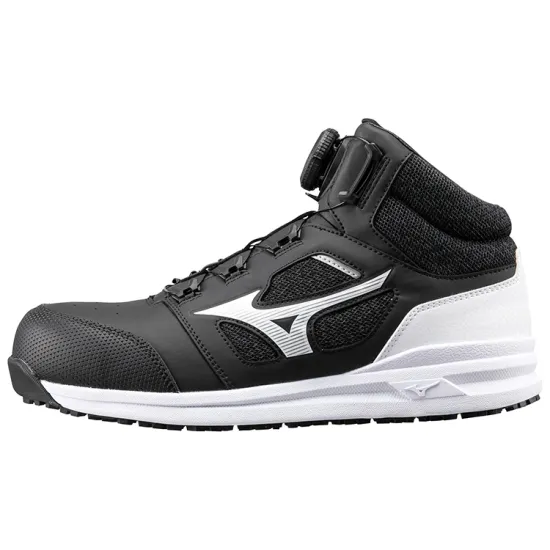 Mizuno Almighty Casual Shoes Men High-Top Black White