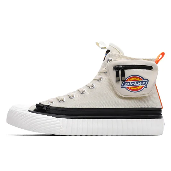 Dickies Canvas Shoes Men High-Top Beige