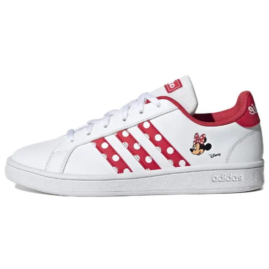 Adidas Neo GRAND COURT Skateboard Shoes Women's Low-Top White/Red