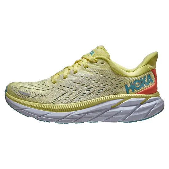 HOKA ONE ONE Clifton 8 Yellow Pear Sweet Corn Women's