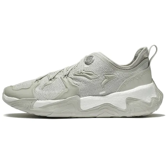 LiNing Jackie Chan Collection Casual Shoes Men Low-Top Seed Yellow Gray