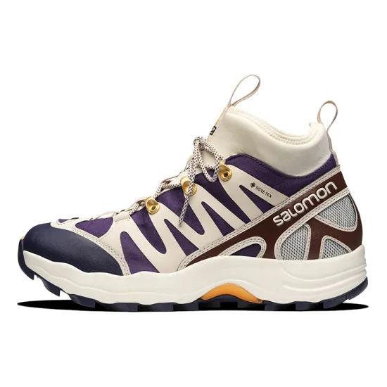SALOMON Xa Pro 1 Mid Gore Tex 'Cream Purple Brown'