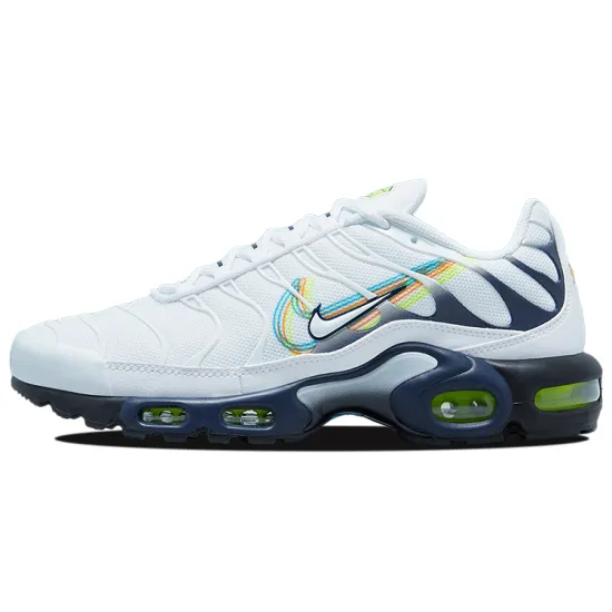 Nike Air Max Plus 3D Swoosh White Volt Football Grey Blackened Blue