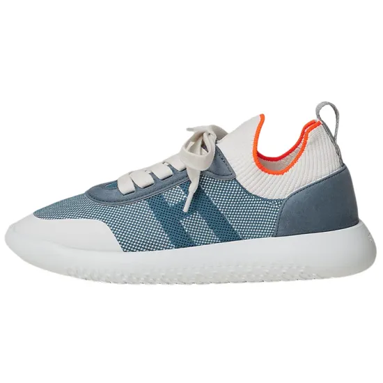 HERMES Abrasion Resistant Low Top Casual Shoes Women's Blue
