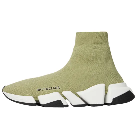 Balenciaga Speed 2.0 Recycled Knit Green